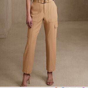 Banana Republic Slim Refined Stretch Cargo Pant Tan